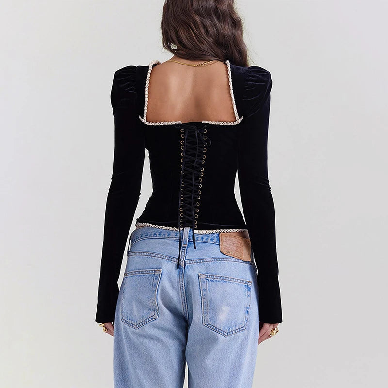 Veronica Velvet Corset