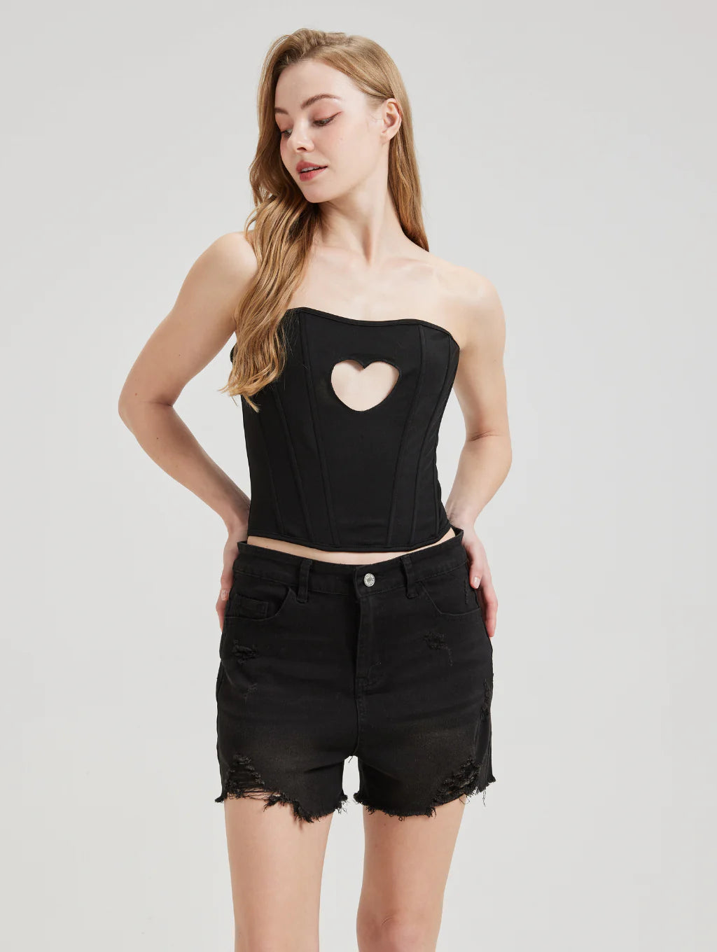 Sabrina "Heartbeat" Corset Top