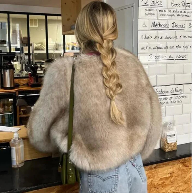 Cynthia Faux Fur Coat