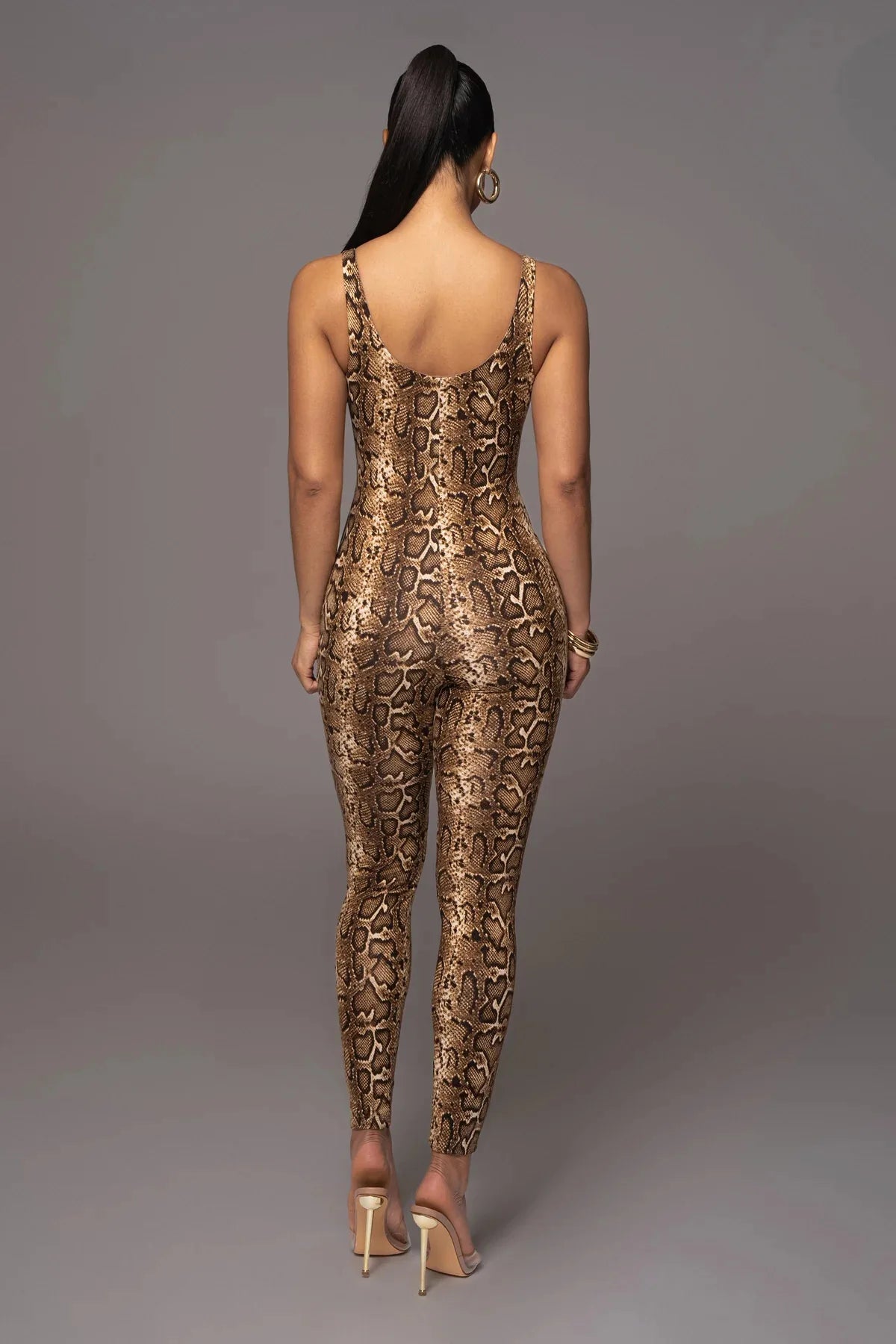 Amy Animalistic Jumpsuit