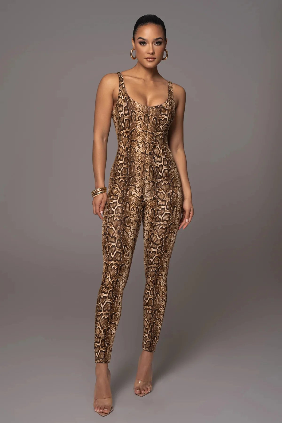 Amy Animalistic Jumpsuit